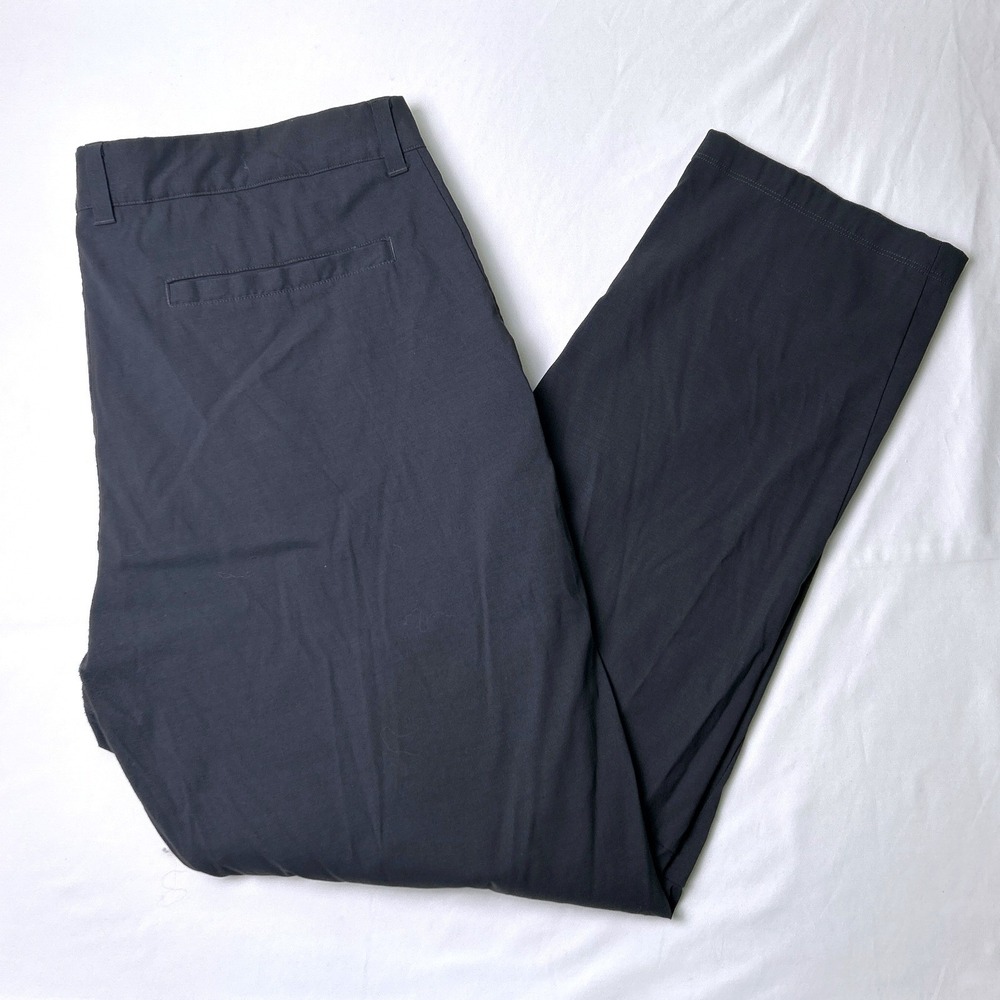 The North Face Mens Regular Fit Hiking Outdoor Pants Size 40 Dark Gray